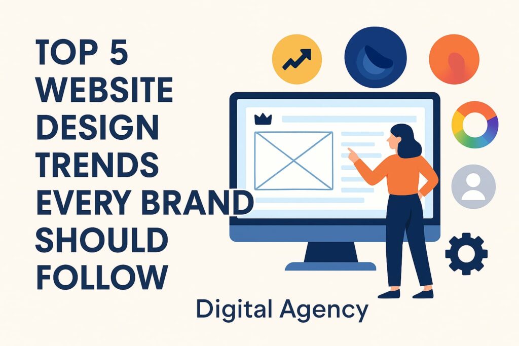 Top 5 Website Design Trends Every Brand Should Follow (2025 Guide) blogg